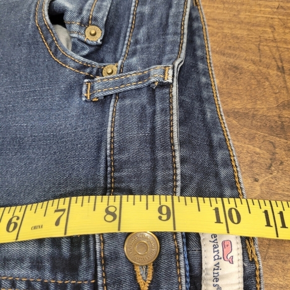 Vineyard Vines Jeans Women's sz 8 Mid Rise Skinny Leg Denim Jeans - Picture 9 of 10